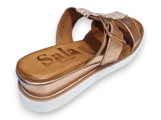 Sala Womens Web Shoes - Rose Gold