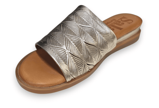 Sala Womens Benny Flat Slide