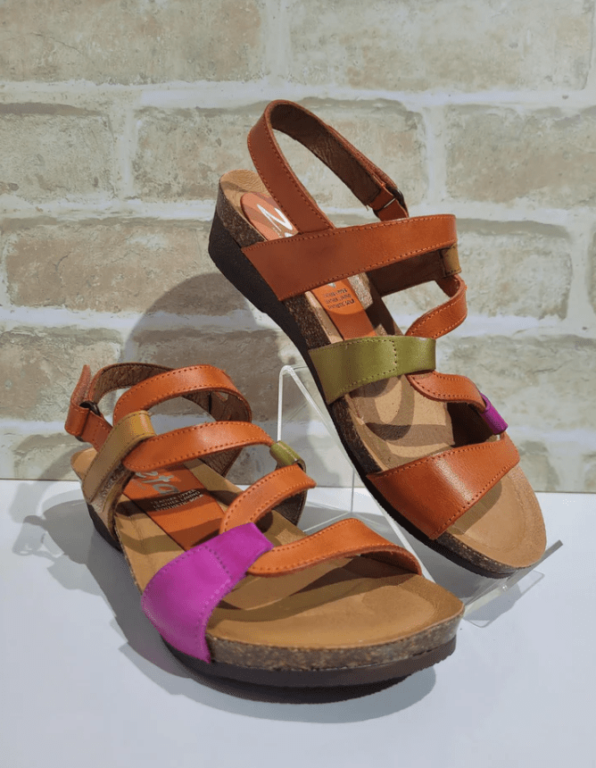 Load image into Gallery viewer, Zeta Womens Osina Multicolor Sandal
