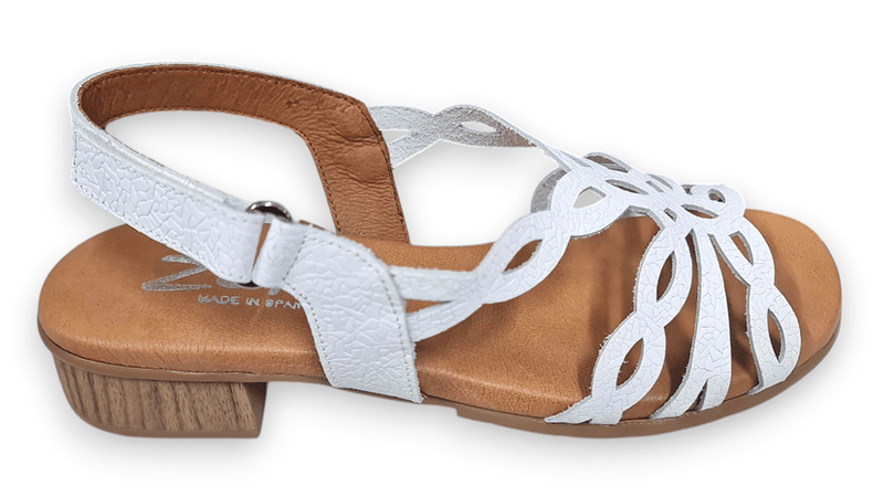 Load image into Gallery viewer, Zeta Womens Hart Sandals - White
