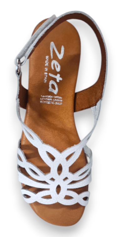 Load image into Gallery viewer, Zeta Womens Hart Sandals - White
