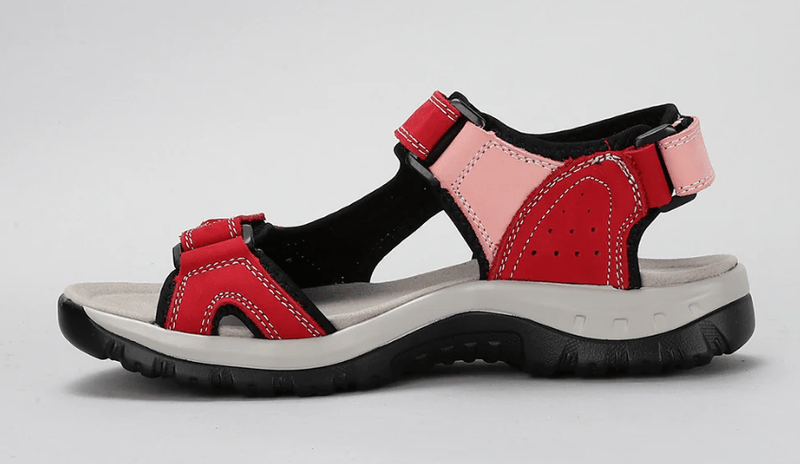 Load image into Gallery viewer, CC Resorts Womens Ekam Sandals - Red Multi
