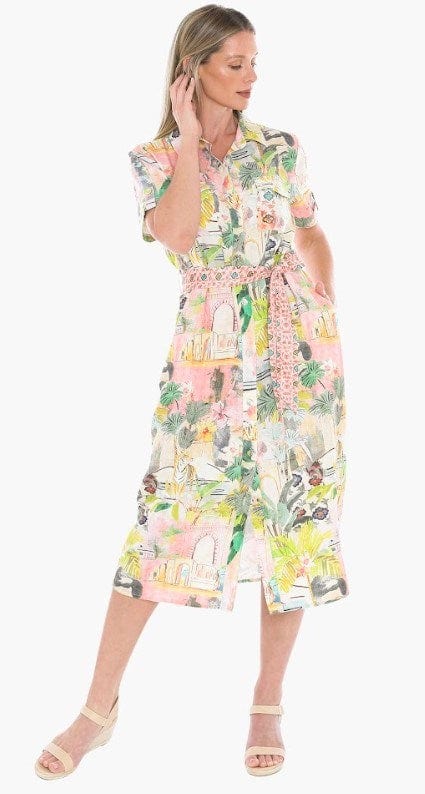 Jump Tiger Island Tie Dress