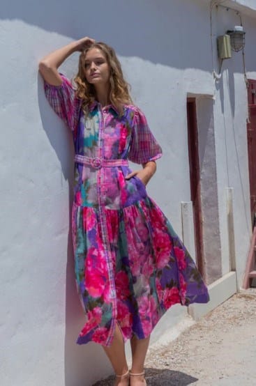 Kachel Womens Diana Maxi Dress