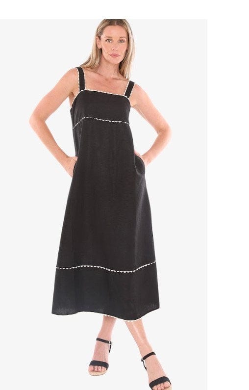 Load image into Gallery viewer, Jump Womens Ric Rac Maxi Dress

