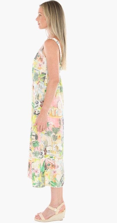 Jump Womens Tiger Island Ric-Rac Dress