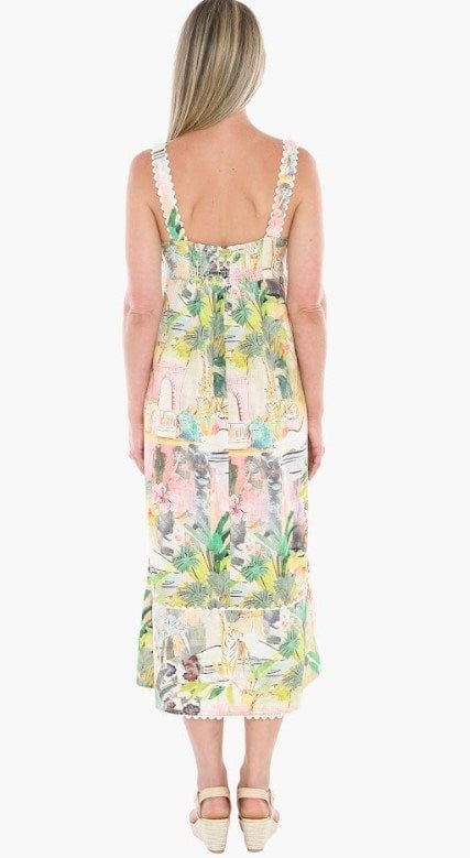 Jump Womens Tiger Island Ric-Rac Dress