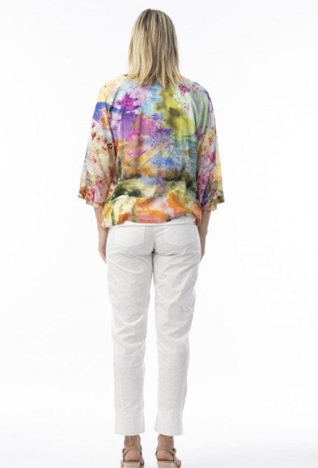 Orientique Womens Digital Top Boxy -Scenic