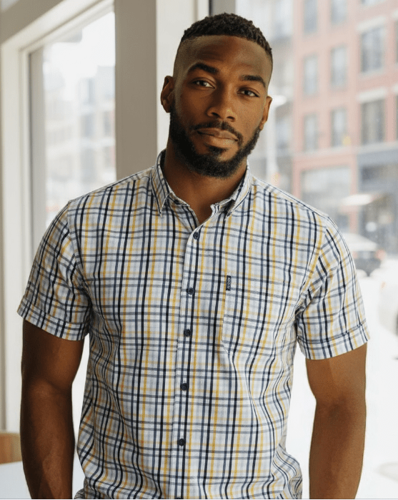 Load image into Gallery viewer, Aertex Mens Somerset FYU184 Cotton Shirt - Yellow
