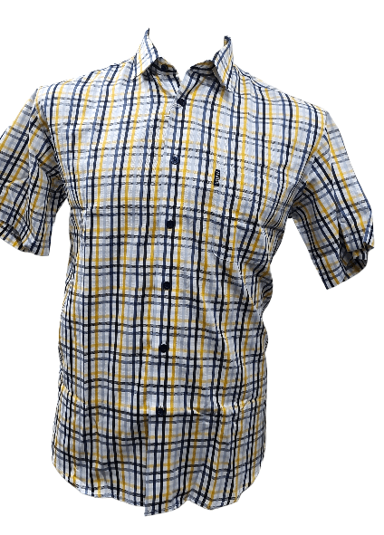 Load image into Gallery viewer, Aertex Mens Somerset FYU184 Cotton Shirt - Yellow
