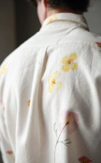 Load image into Gallery viewer, James Harper Mens Long Sleeve Flower Shirt
