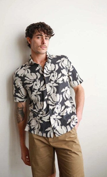 Load image into Gallery viewer, James Harper Mens Puerto Rico Linen Shirt
