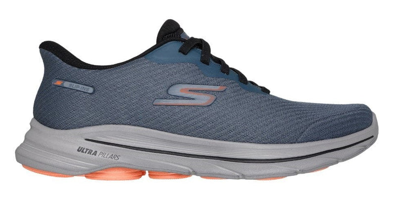 Load image into Gallery viewer, Skechers Mens Go-Walk 8 Pate Slip-Ins Shoes - Slate
