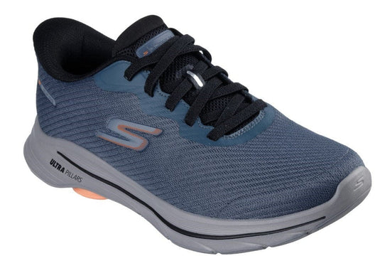 Skechers Mens Go-Walk 8 Pate Slip-Ins Shoes - Slate