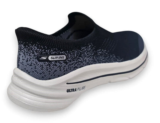 Skechers Womens Go-Walk 8 Nova Slip-Ins Shoes - Black