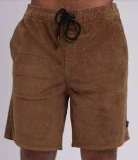 Silent Theory Mens Cord Short - Brown
