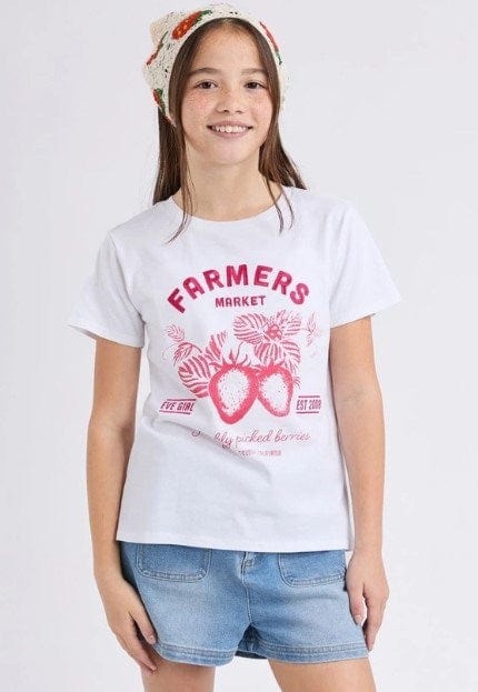 Eve Girl Girls Farmers Market Frill Tee