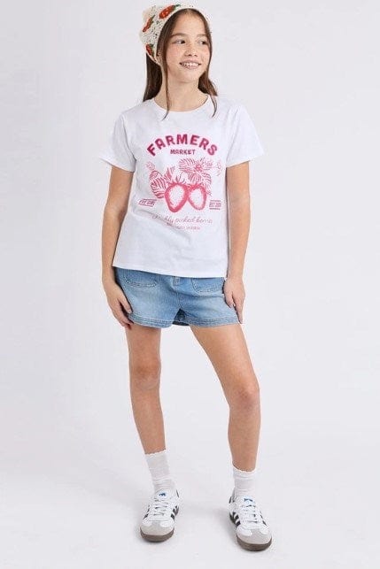 Eve Girl Girls Farmers Market Frill Tee