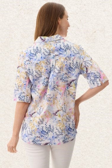 Bellflower Elbow Sleeve Length Shirt