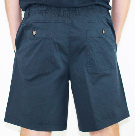 Back Bay Cotton Mens Elastic Bedford Short