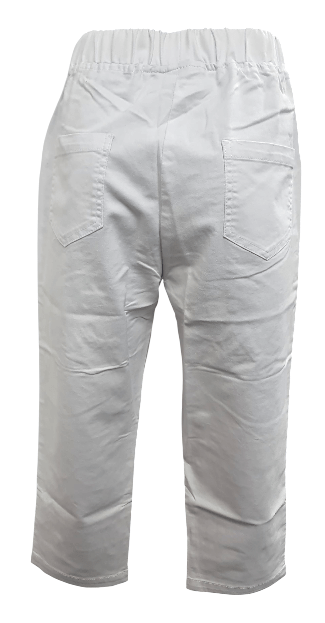 Load image into Gallery viewer, Sportswave Womens Denim Capri Short Leg Jeans - White
