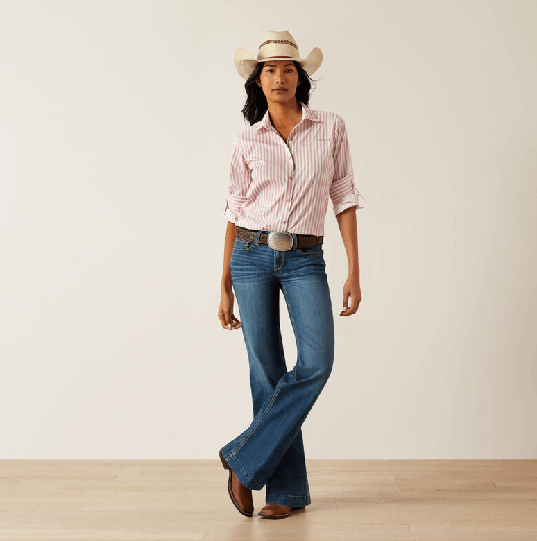 Load image into Gallery viewer, Ariat Womens Mid Rise Hasley Slim Trouser Jeans
