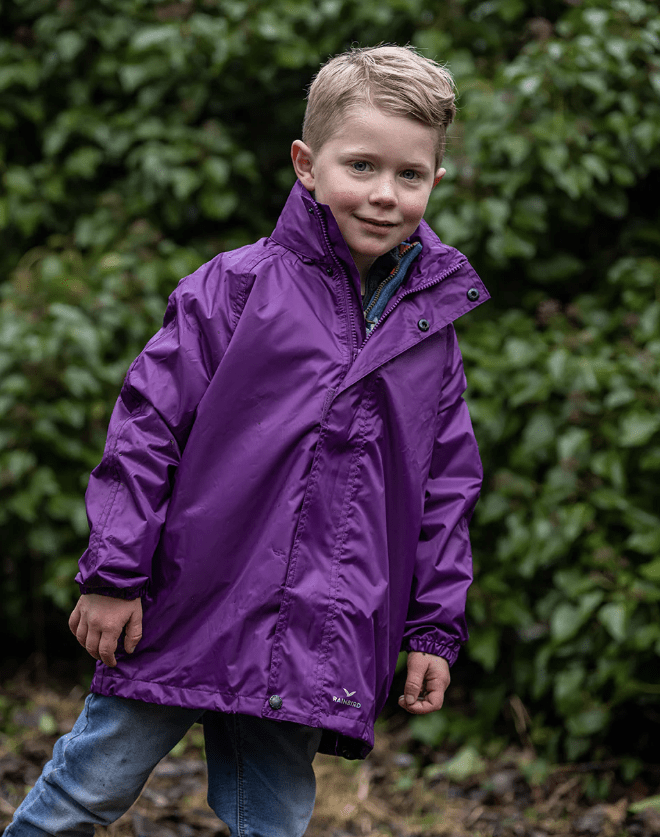 Load image into Gallery viewer, Rainbird STOWaway Kids Rain Jacket
