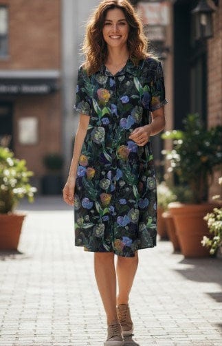 Formation Womens Floral Dress