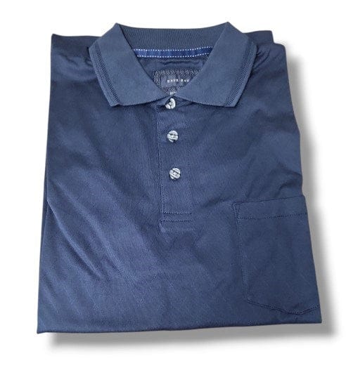 Back Bay Mens Mercerized Cotton Plain Polo