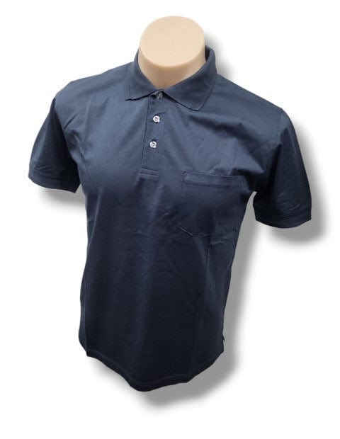 Back Bay Mens Mercerized Cotton Plain Polo