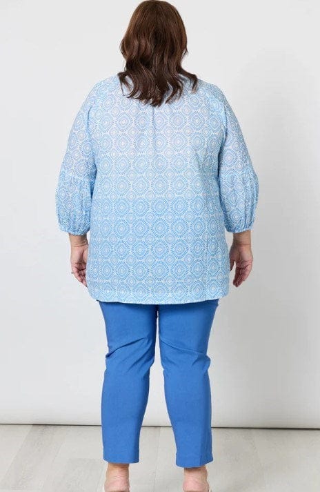 Load image into Gallery viewer, Gordon Smith Womens Mosaic Print Top
