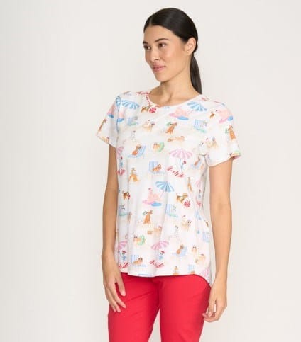 Load image into Gallery viewer, Foil Womens Here Comes Summer Tee
