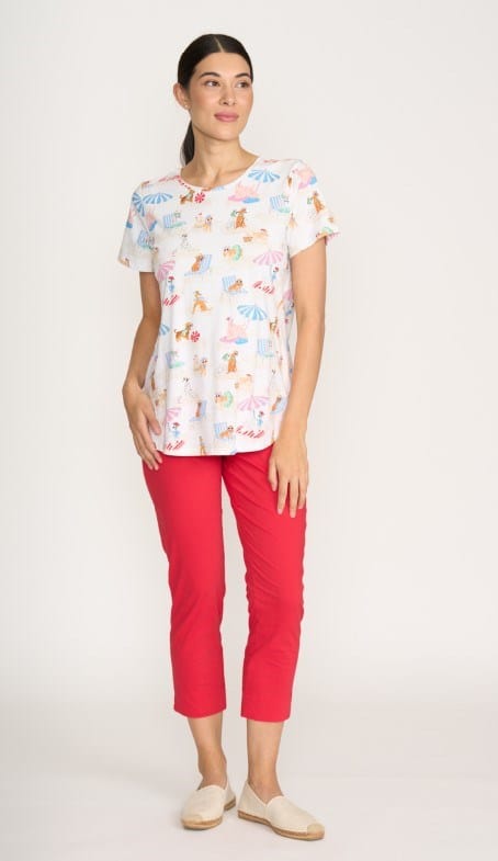 Load image into Gallery viewer, Foil Womens Here Comes Summer Tee
