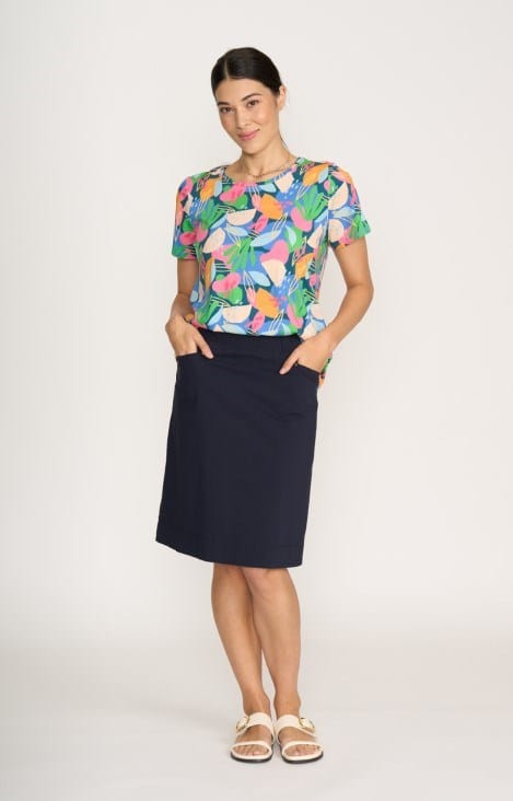 Load image into Gallery viewer, Foil Womens Here Comes Summer Tee
