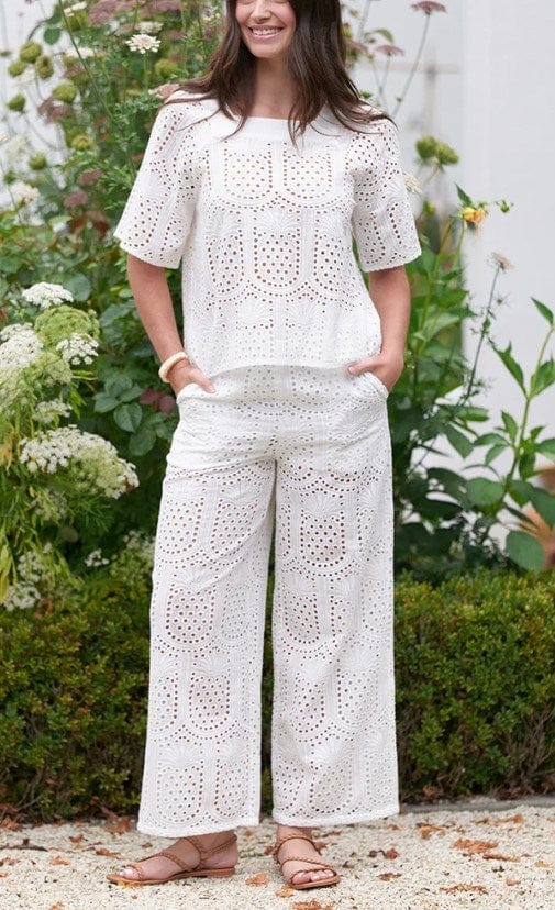 Foil Womens Juicy Detail Pant - White Flower