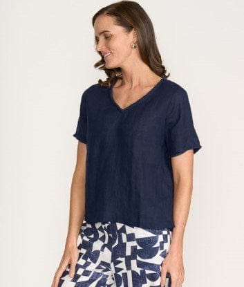 Foil Womens V Benefits Top - Eclipse
