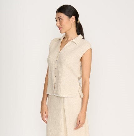 Load image into Gallery viewer, Foil Womens Natural Blender Top
