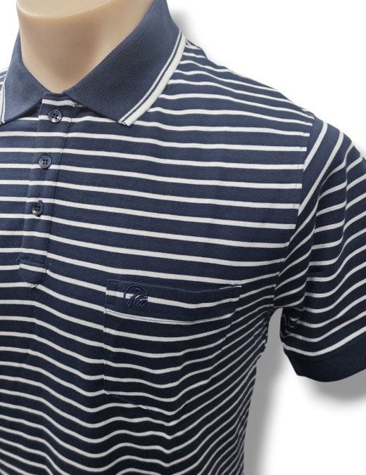Swanndri Mens Carlisle Stripe Polo
