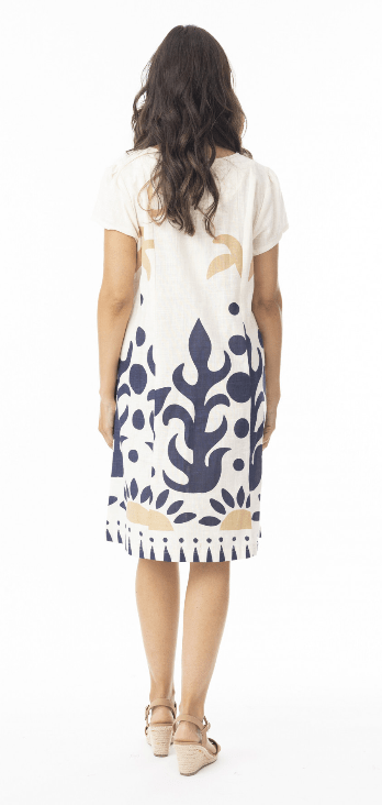 Orientique Womens Nazca Pockets Dress