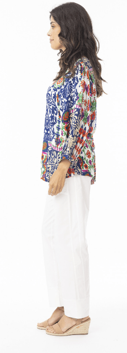 Orientique Womens Buzios V Neck Top