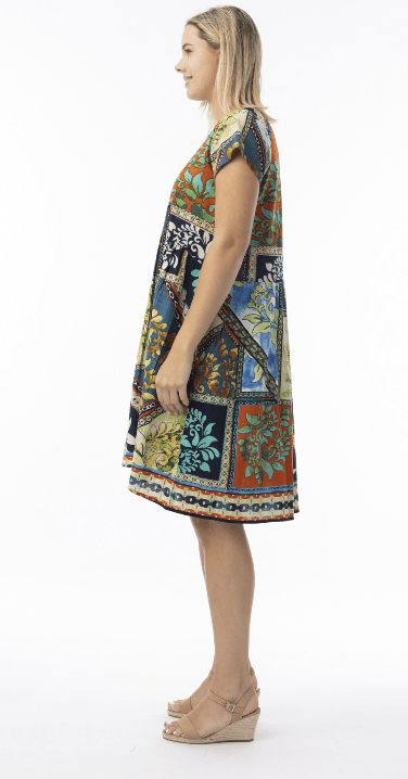 Orientique Womens Cabo Fria Boxy Dress