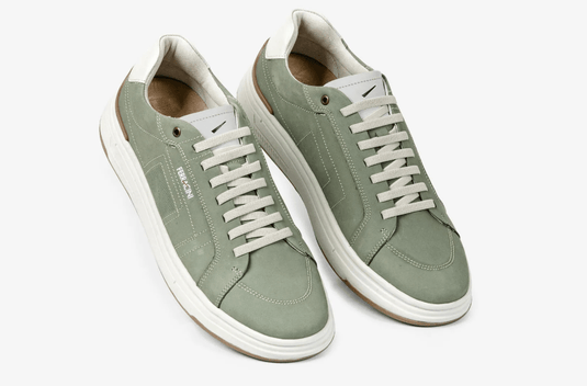 Ferracini Mens Noe Leather Shoe - Verde