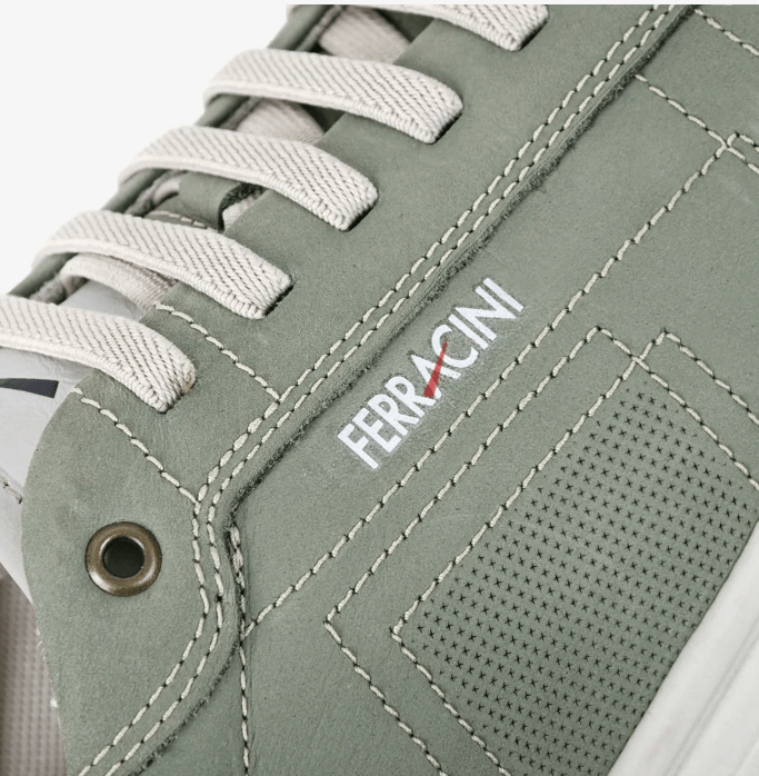 Load image into Gallery viewer, Ferracini Mens Noe Leather Shoe - Verde
