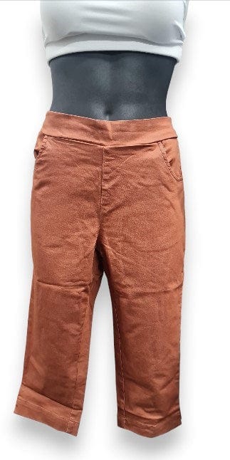 Jillian Womens Mod Stretch 3/4 Length Pant
