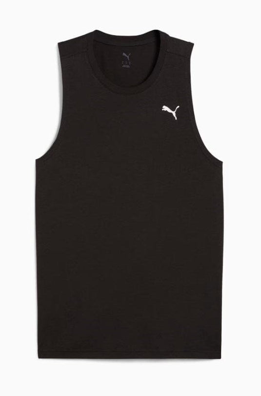 Puma Mens Tad Tech Triblend Sleeveless Tank Puma - Black