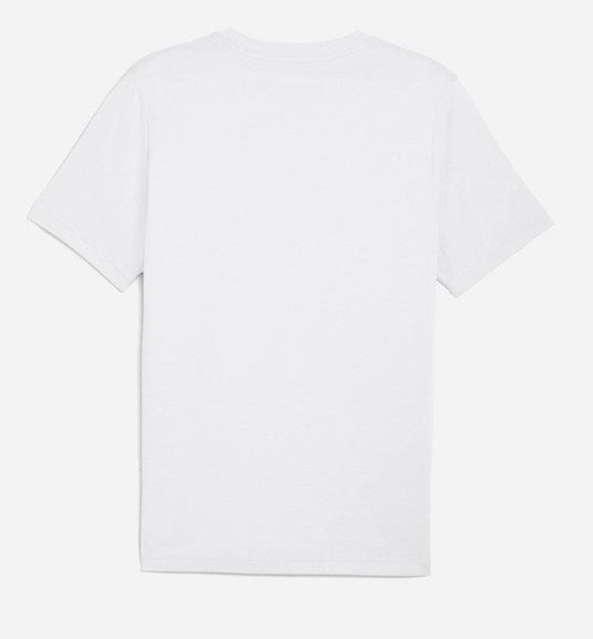 Puma Mens Graphic No. 1 Logo T-Shirts - White