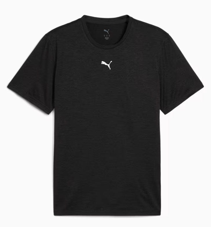 Load image into Gallery viewer, Puma Mens Tad Essentials Heather Cat Tee - Black
