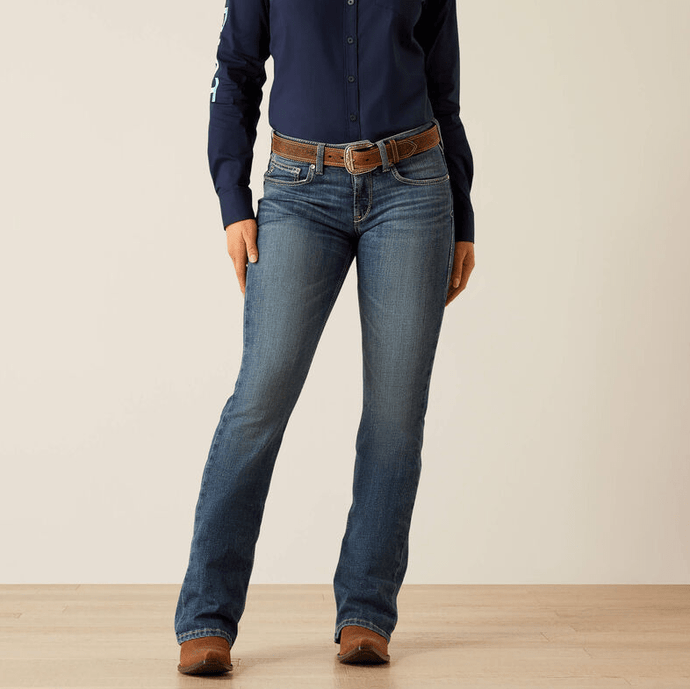 Ariat Womens Real Perfect Rise Boot Cut Byrdie