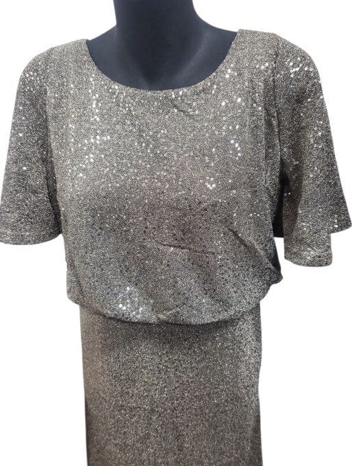 LS Collection Womens Gold Dress