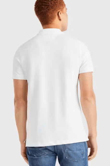 Load image into Gallery viewer, Tommy Hilfiger Mens WCC Zip Regular Polo White
